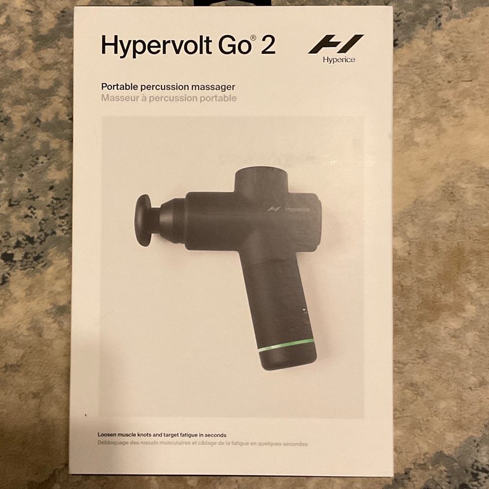 Hypervolt Go 2 Black Percussion Massager